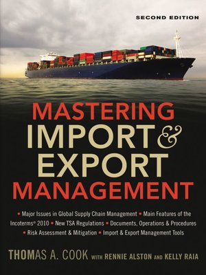 cover image of Mastering Import & Export Management